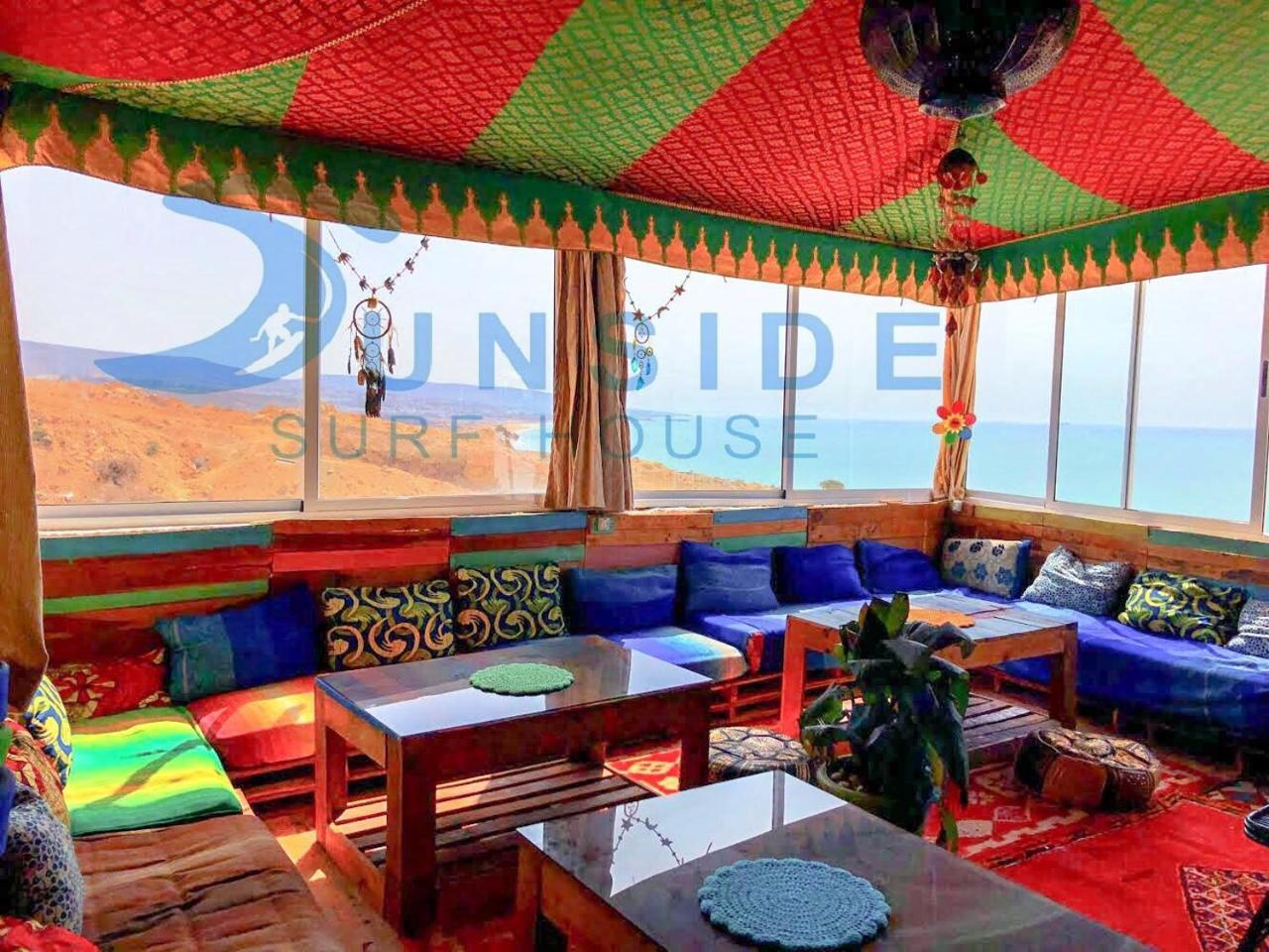 Auberge de jeunesse Sunside Surf House à Taghazout Extérieur photo